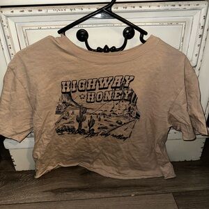 Cold Crush Tan Graphic Tee